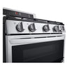 LG 6.9 cu. ft. Smart Gas Double Oven Freestanding Range with ProBake Convection®, Air Fry & Air Sous Vide LDGL6924S - Scratch & Dent (Minor)