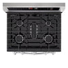 LG 6.9 cu. ft. Smart Gas Double Oven Freestanding Range with ProBake Convection®, Air Fry & Air Sous Vide LDGL6924S - Scratch & Dent (Minor)