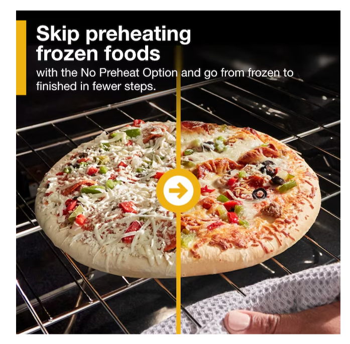 Pictures of Whirlpool Fingerprint Resistant Stainless Steel Electric 30 Inch Range with Steam Clean and No Preheat Mode WFES3330RZ - Scratch & Dent (Minor) - Neu Appliance Outlet - Discount Appliance Outlet in Austin, Tx
