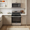 Pictures of Whirlpool 5.1 Cu. Ft. Freestanding Gas Range with Broiler Drawer and Two Speed Heat Burners in Stainless Steel WFG320M0MS - Open Box - Neu Appliance Outlet - Discount Appliance Outlet in Austin, Tx