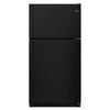 Pictures of Whirlpool 20.5 cu. ft. 33 in. Wide Top Freezer Refrigerator with Icemaker in Black WRT311FZDB - Scratch & Dent (Minor) - Neu Appliance Outlet - Discount Appliance Outlet in Austin, Tx