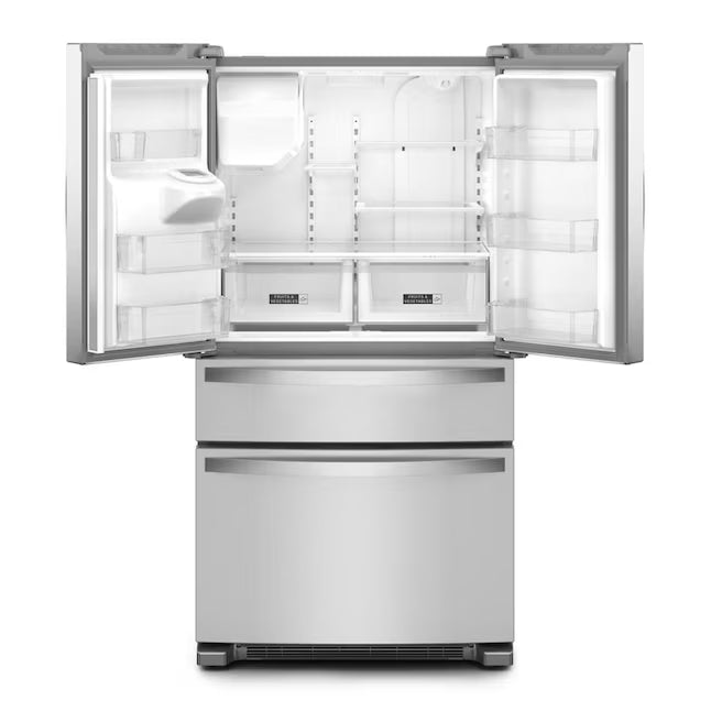 Whirlpool French Door Bottom Mount Refrigerator in Fingerprint Resistant Stainless Steel 22132SD161 - WRMF3636RZ - Scratch & Dent (Minor)