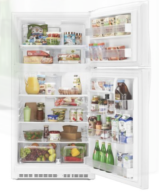 Pictures of Whirlpool 33-inch 21 cu. ft. Wide Top Freezer Refrigerator WRT541SZDW - Scratch & Dent (Minor) - Neu Appliance Outlet - Discount Appliance Outlet in Austin, Tx
