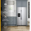 Pictures of Whirlpool Side By Side 36 In. Wide Refrigerator with Can Caddy and Frameless Glass Shelves WRS325SDHZ - Scratch and Dent (Minor) - Neu Appliance Outlet - Discount Appliance Outlet in Austin, Tx