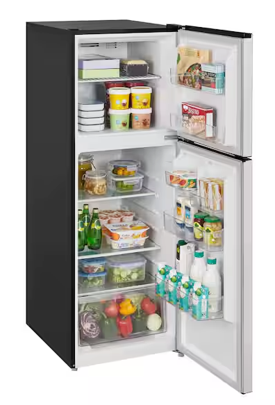 Vissani 10.1 cu. ft. Top Freezer Refrigerator in Stainless Steel 251312SD977 - MDTF10SS - Scratch & Dent (Minor)