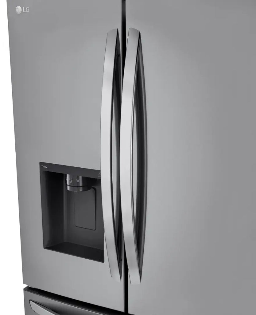 Pictures of LG 26 cu ft ENERGY STAR Counter-depth Smart French Door Refrigerator in Fingerprint Resistant Stainless Steel with Dual Ice Maker 3SD670 - LRFXC2606S - Open Box - Neu Appliance Outlet - Discount Appliance Outlet in Austin, Tx