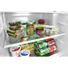 Frigidaire Top Freezer 18 Cu. Ft. Capacity Refrigerator with Spacious Interior Storage and Bright LED Lighting in White FFHT1822UW - Scratch and Dent (Major)
