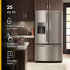 Whirlpool 36-inch 25 cu. ft. Wide French Door Refrigerator WRF555SDFZ Scratch & Dent - Minor