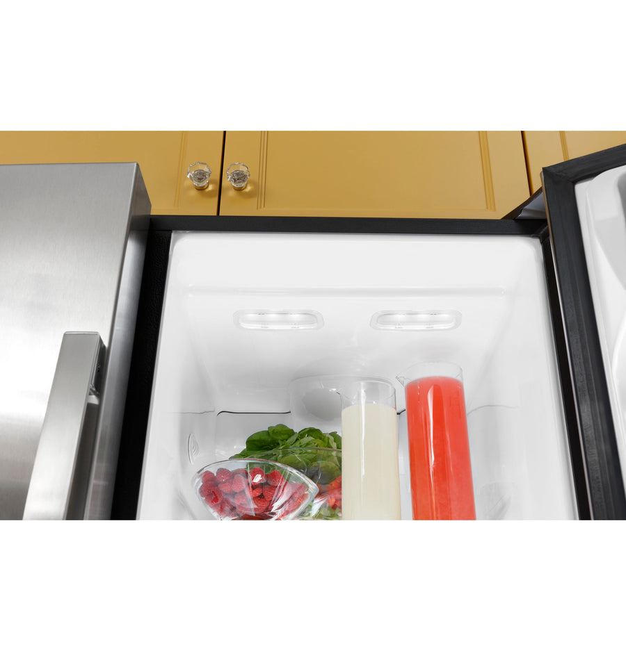 GE 25.3 Cu. Ft. Side-By-Side Refrigerator in Fingerprint Resistant Stainless Steel 22136SD351 - GSS25GYPFS - Scratch & Dent (Minor)