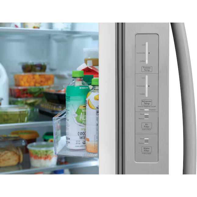 Frigidaire Gallery 26 Cu. Ft. Standard-Depth Side-by-Side Refrigerator 20231SD243 - GRSN2620AF - Scratch & Dent (Moderate)