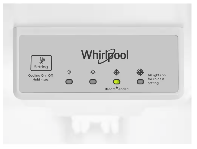 Whirlpool 18 Cu. Ft. 28" Wide Refrigerator in Stainless Steel 251311SD939 - WRT518SZFM - Scratch & Dent (Moderate)