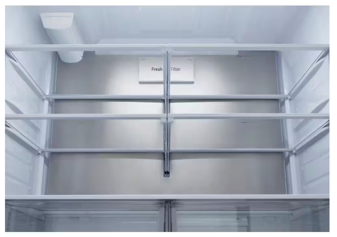 Pictures of LG 27 cu. ft. Smart Counter-Depth MAX™ French Door Refrigerator with Linear Cooling™ and Internal Water Dispenser LRFLC2706S - Scratch & Dent (Minor) - Neu Appliance Outlet - Discount Appliance Outlet in Austin, Tx