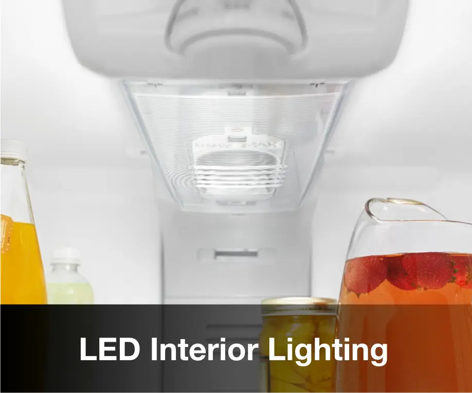 Pictures of Whirlpool 33" Wide Top Freezer 20.5 cu ft Refrigerator with Ice Maker and Frameless Glass Shelves and Flexi-Slide Bin WRT311FZDW - Open Box - Neu Appliance Outlet - Discount Appliance Outlet in Austin, Tx