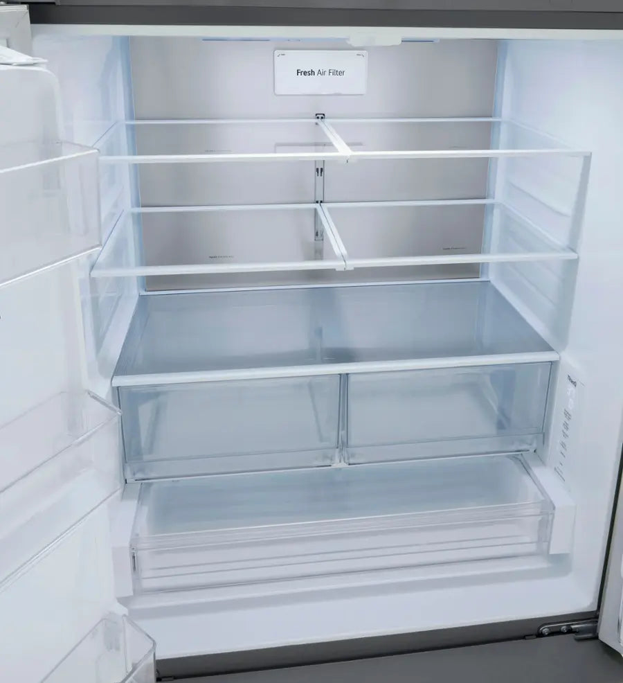 Pictures of LG 26 cu ft ENERGY STAR Counter-depth Smart French Door Refrigerator in Fingerprint Resistant Stainless Steel with Dual Ice Maker 3SD670 - LRFXC2606S - Open Box - Neu Appliance Outlet - Discount Appliance Outlet in Austin, Tx