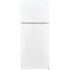 Frigidaire Top Freezer 18 Cu. Ft. Capacity Refrigerator with Spacious Interior Storage and Bright LED Lighting in White FFHT1822UW - Scratch and Dent (Major)