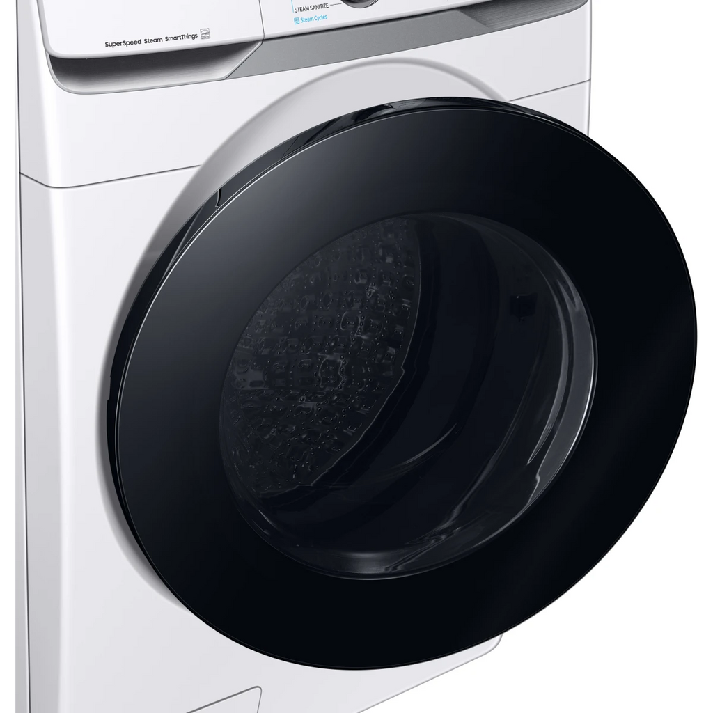 Pictures of Samsung 4.5 cu. ft. Large Capacity Smart Front Load Washer with Super Speed Wash in White WF45B6300AW - New in Box - Neu Appliance Outlet - Discount Appliance Outlet in Austin, Tx