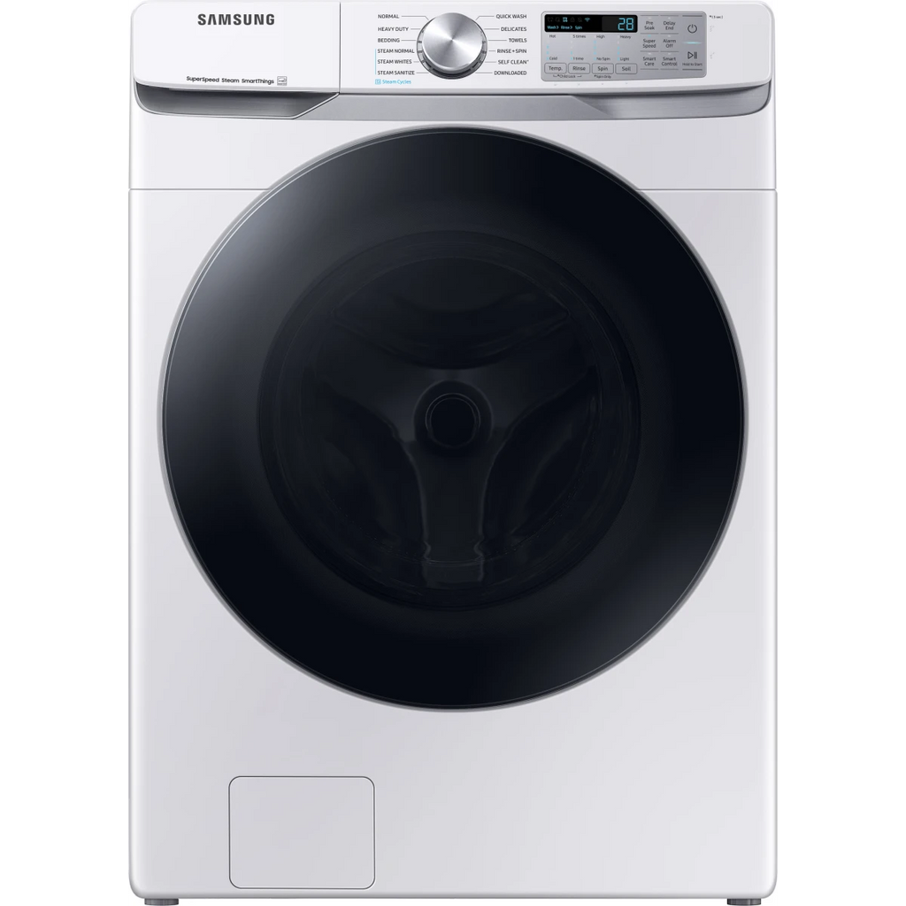 Pictures of Samsung 4.5 cu. ft. Large Capacity Smart Front Load Washer with Super Speed Wash in White WF45B6300AW - New in Box - Neu Appliance Outlet - Discount Appliance Outlet in Austin, Tx