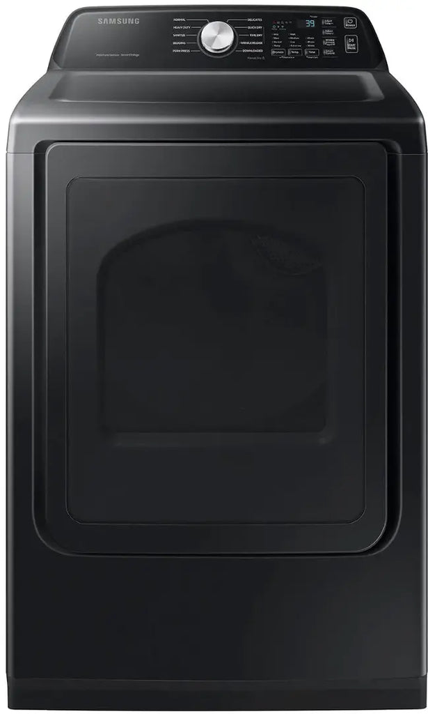 Pictures of Samsung 7.4 cu. ft. Smart Electric Dryer with Sensor Dry in Brushed Black DVE47CG3500V - Open Box - Neu Appliance Outlet - Discount Appliance Outlet in Austin, Tx