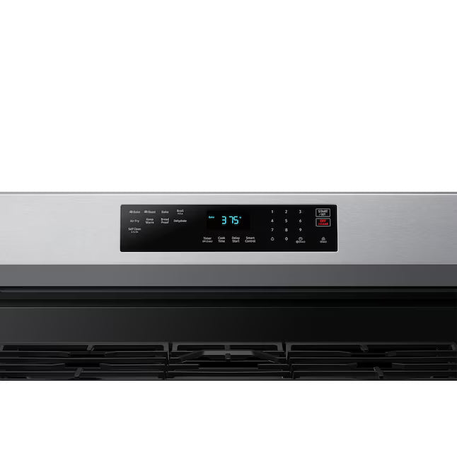 Samsung Smart Freestanding Gas 6.0 Cu. Ft. Range with No Preheat Air Fry and Convection in Stainless Steel 22131SD83 - NX60A6511SS - Open Box