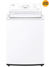 LG White Top Load 4.1 Cu. Ft. Washer with 4 Way Agitator and TurboDrum Technology WT6105CW - New in Box