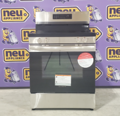 Pictures of Frigidaire Stainless Steel Electric 30 Inch 5 Burner Range with Convection Bake and Steam Clean FCRE3083ASE - Open Box - Neu Appliance Outlet - Discount Appliance Outlet in Austin, Tx