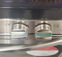 Pictures of Frigidaire Stainless Steel Electric 30 Inch 5 Burner Range with Convection Bake and Steam Clean FCRE3083ASE - Open Box - Neu Appliance Outlet - Discount Appliance Outlet in Austin, Tx