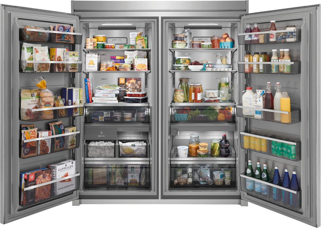 Pictures of Electrolux 19 Cu. Ft. Single-Door Refrigerator EI33AR80WS - Open Box and Electrolux 19 Cu. Ft. Single-Door Freezer EI33AF80WS - Open Box - Neu Appliance Outlet - Discount Appliance Outlet in Austin, Tx