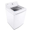 Pictures of LG 4.3 cu. ft. Capacity Top Load Washer with TurboDrum™ Technology and Impeller WT6100CW - Open Box and 7.3 cu. ft. Rear Control Vented Electric Energy Star Dryer with Sensor Dry DLE6100W - Open Box - Neu Appliance Outlet - Discount Appliance Outlet in Austin, Tx