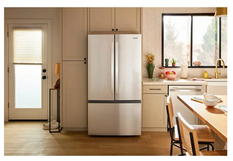 Pictures of Whirlpool 36-Inch French Door Refrigerator in Fingerprint Resistant Stainless Finish with In-Door Water and Ice Maker - 30 cu. ft. WRFF3536SZ - Open Box - Neu Appliance Outlet - Discount Appliance Outlet in Austin, Tx