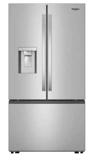 Pictures of Whirlpool 36-Inch French Door Refrigerator in Fingerprint Resistant Stainless Finish with In-Door Water and Ice Maker - 30 cu. ft. WRFF3536SZ - Open Box - Neu Appliance Outlet - Discount Appliance Outlet in Austin, Tx