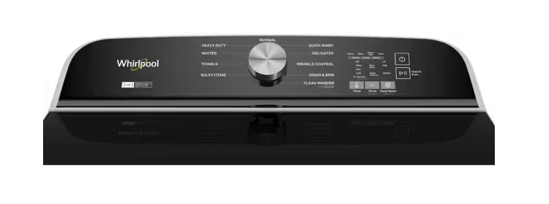 Pictures of 5.2–5.3 Cu. Ft. Whirlpool® Top Load Washer in White with Removable Agitator WTW6157PW - Open Box and 7.0 Cu. Ft. Whirlpool® Top Load Electric Dryer in White with Moisture Sensor WED6150PW - Open Box - Neu Appliance Outlet - Discount Appliance Outlet in Austin, Tx