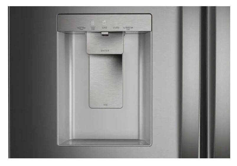 Pictures of Whirlpool 36-Inch French Door Refrigerator in Fingerprint Resistant Stainless Finish with In-Door Water and Ice Maker - 30 cu. ft. WRFF3536SZ - Open Box - Neu Appliance Outlet - Discount Appliance Outlet in Austin, Tx