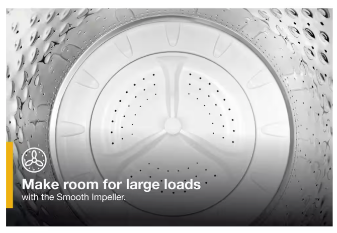 Pictures of Whirlpool 4.6 Cu. Ft. Top Load Impeller Washer in White with Built-in Faucet WTW5010LW - Scratch & Dent (Minor) - Neu Appliance Outlet - Discount Appliance Outlet in Austin, Tx