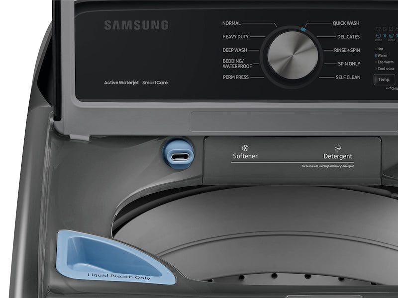 Pictures of Samsung 4.5 cu. ft. Capacity Top Load Washer with Active WaterJet in Platinum WA45T3400AP - Certified Refurbished - Neu Appliance Outlet - Discount Appliance Outlet in Austin, Tx