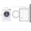 Pictures of LG 4.5 cu. ft. Ultra Large Stackable Front Load High-Efficiency Washer with Coldwash Technology WM3400CW - Open Box - Neu Appliance Outlet - Discount Appliance Outlet in Austin, Tx
