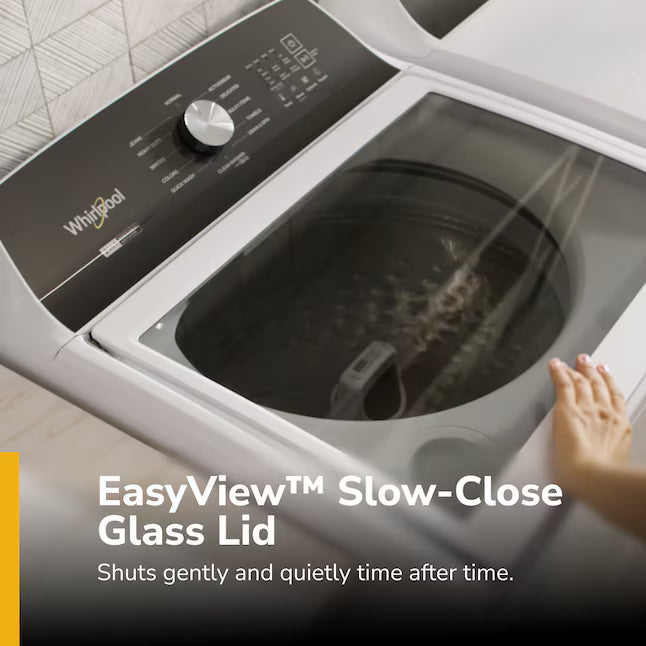 Whirlpool Top Load 4.7 Cu. Ft. Washer with 2-in-1 Removable Agitator in White 22137SD376 - WTW5057LW - Open Box