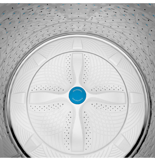 Pictures of GE Profile 5.0 cu. ft. High-Efficiency ENERGY STAR Smart Top Load Washer in White with Microban Technology PTW600BSRWS - Scratch & Dent (Minor) - Neu Appliance Outlet - Discount Appliance Outlet in Austin, Tx