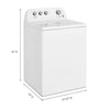 Pictures of Whirlpool 3.8 cu. ft. White Top Load Washing Machine with Soaking Cycles WTW4855HW - Scratch & Dent (Moderate) - Neu Appliance Outlet - Discount Appliance Outlet in Austin, Tx