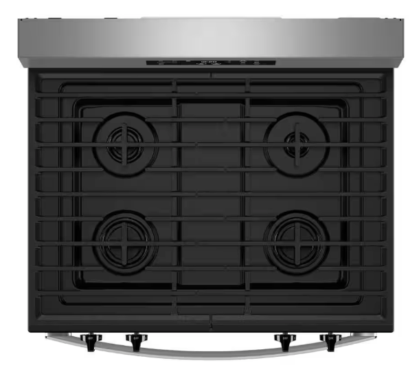 Pictures of Whirlpool 30-inch Self Clean Gas Range with No Preheat Mode WFGS3530RS - Scratch & Dent (Minor) - Neu Appliance Outlet - Discount Appliance Outlet in Austin, Tx