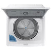 Pictures of Samsung Top Load 4.5 Cu. Ft. Washer with Soft Close Lid and Vibration Reduction Technology+ WA45T3200AW - New in Box and Samsung 7.2 cu. ft. Electric Dryer with Sensor Dry in White DVE45T3200W - Scratch and Dent (minor) - Neu Appliance Outlet - Discount Appliance Outlet in Austin, Tx