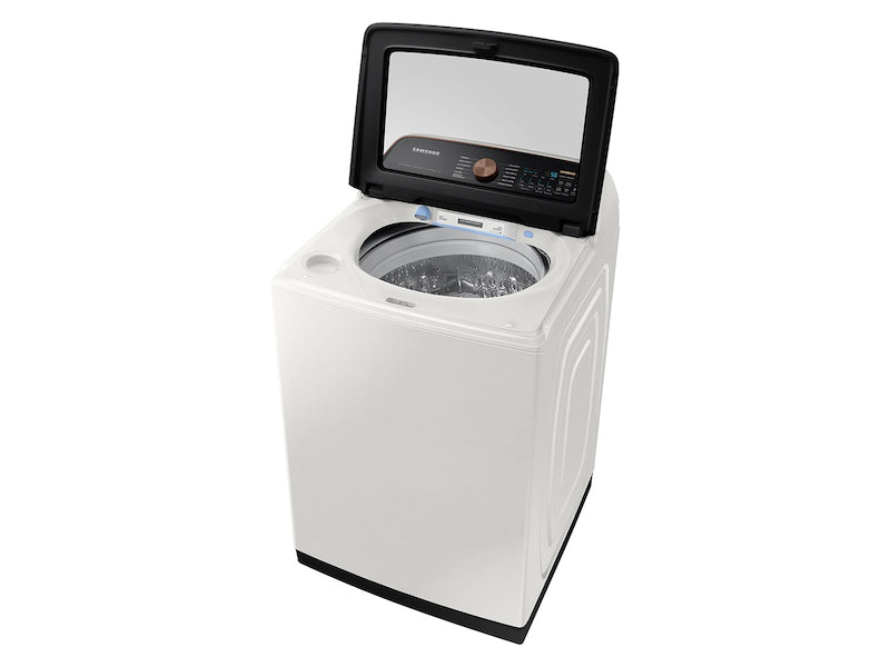 Samsung Smart Top Load 5.5 Cu. Ft. with Auto Dispense Washer WA55CG7500AE - Scratch & Dent (Moderate)  and  Samsung 7.4 cu. ft. Vented Smart Gas Dryer in Ivory with Steam Sanitize+ 16181 - DVG55CG7500E - Scratch & Dent (Moderate)