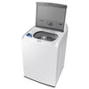 Pictures of Samsung Top Load 4.5 Cu. Ft. Washer with Soft Close Lid and Vibration Reduction Technology+ WA45T3200AW - New in Box and Samsung 7.2 cu. ft. Electric Dryer with Sensor Dry in White DVE45T3200W - Scratch and Dent (minor) - Neu Appliance Outlet - Discount Appliance Outlet in Austin, Tx