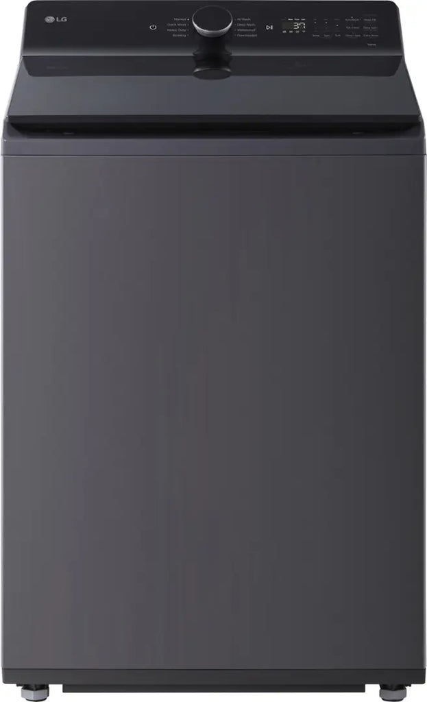 Pictures of LG 5.3 cu. ft. Smart Top Load Washer with 4-Way® Agitator, TurboWash3D Technology, and AI Sensing EasyUnload™ WT8405CB - New in Box and LG 7.3 cu. ft. Rear Control Electric Dryer with LG EasyLoad™ Door and AI Sensing DLE8400BE - New in Box - Neu Appliance Outlet - Discount Appliance Outlet in Austin, Tx