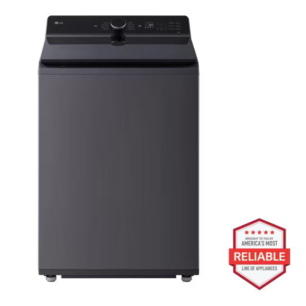LG 5.3 cu. ft. Smart Top Load Washer with 4-Way® Agitator, TurboWash3D Technology, and AI Sensing EasyUnload™ WT8405CB - New in Box