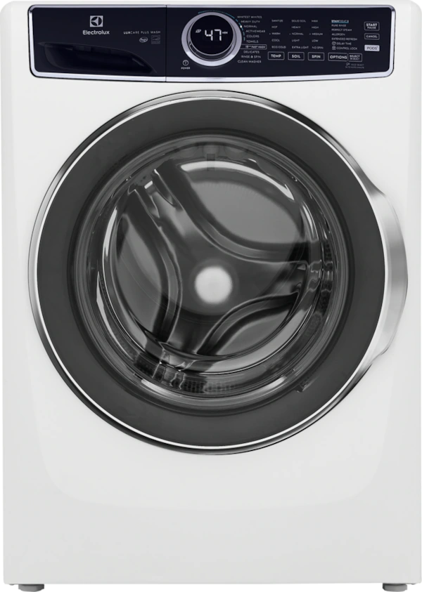 Pictures of Electrolux 4.5 cu. ft. Stackable Front Load Washer in White with LuxCare Plus Wash System, Pure Rinse and 15-minute Fast Wash ELFW7537AW - Open Box and 8-cu ft Stackable Steam Cycle Electric Dryer in White ELFE7637AW - Open Box - Neu Appliance Outlet - Discount Appliance Outlet in Austin, Tx