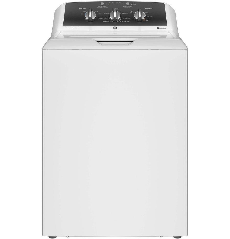 GE Commercial Quality 4.3 cu. ft. Capacity Washer with Stainless Steel Basket with Deep Clean GE9869 - GTW525ACWWB - New in Box