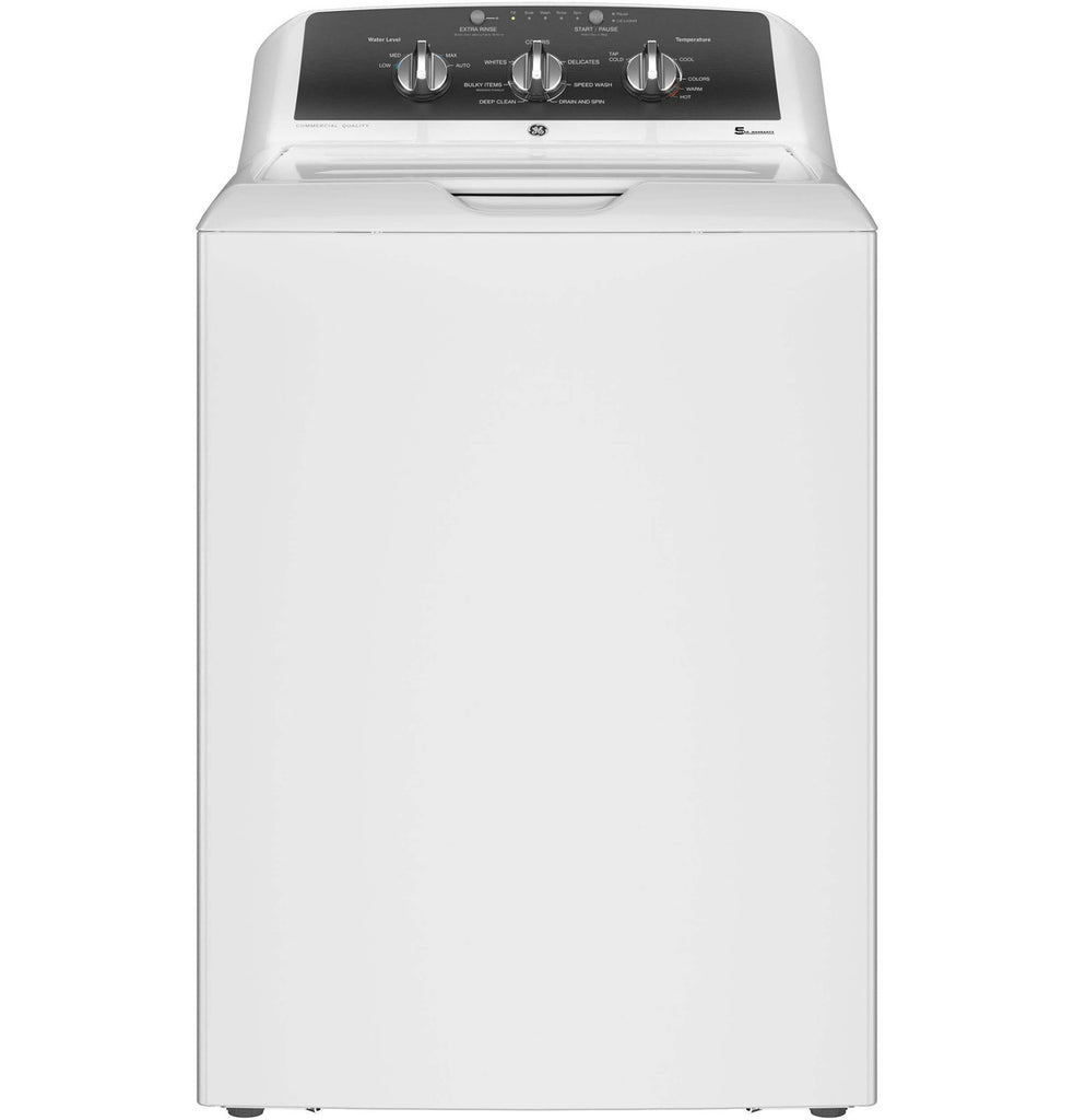 Pictures of GE 4.3 cu. ft. Capacity Washer with Stainless Steel Basket with Deep Clean GTW525ACWWB - New in Box - Neu Appliance Outlet - Discount Appliance Outlet in Austin, Tx
