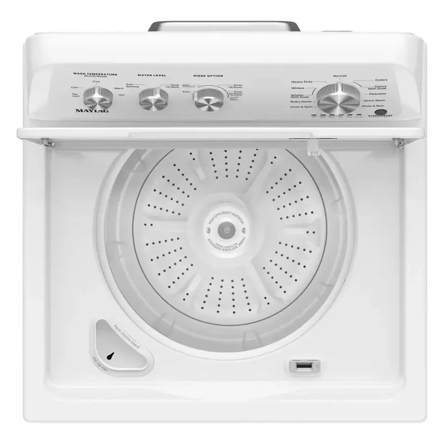 Maytag Top Load 3.8 cu. ft. Washer with Deep Fill and Quick Wash Cycle MVW4005SW - Scratch & Dent (Minor)