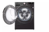 Pictures of LG Stackable Smart Front Load 4.5 Cu. Ft. Washer with TurboWash 360 Technology in Black Steel WM4000HBA - New in Box - Neu Appliance Outlet - Discount Appliance Outlet in Austin, Tx