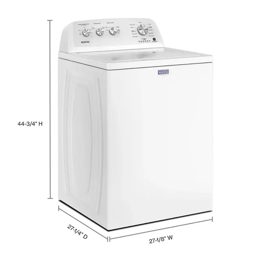 Maytag Top Load 3.8 cu. ft. Washer with Deep Fill and Quick Wash Cycle MVW4005SW - Scratch & Dent (Minor)